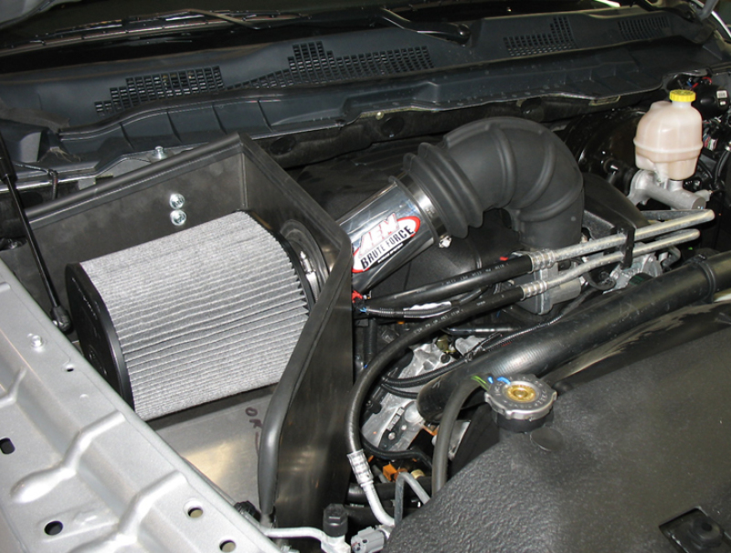 Dodge Ram 1500 Pickup Performance Air Intake - AEM Induction - Brute Force - Gunmetal Gray - `09-`12